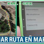Convertir ruta de Google Maps a GPX