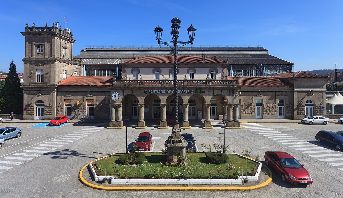 Distancia entre Santiago de Compostela y Vigo